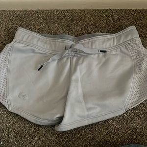 Under armour running shorts!